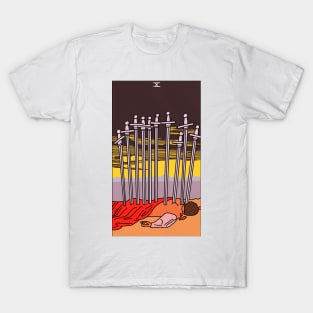 10 of Swords T-Shirt